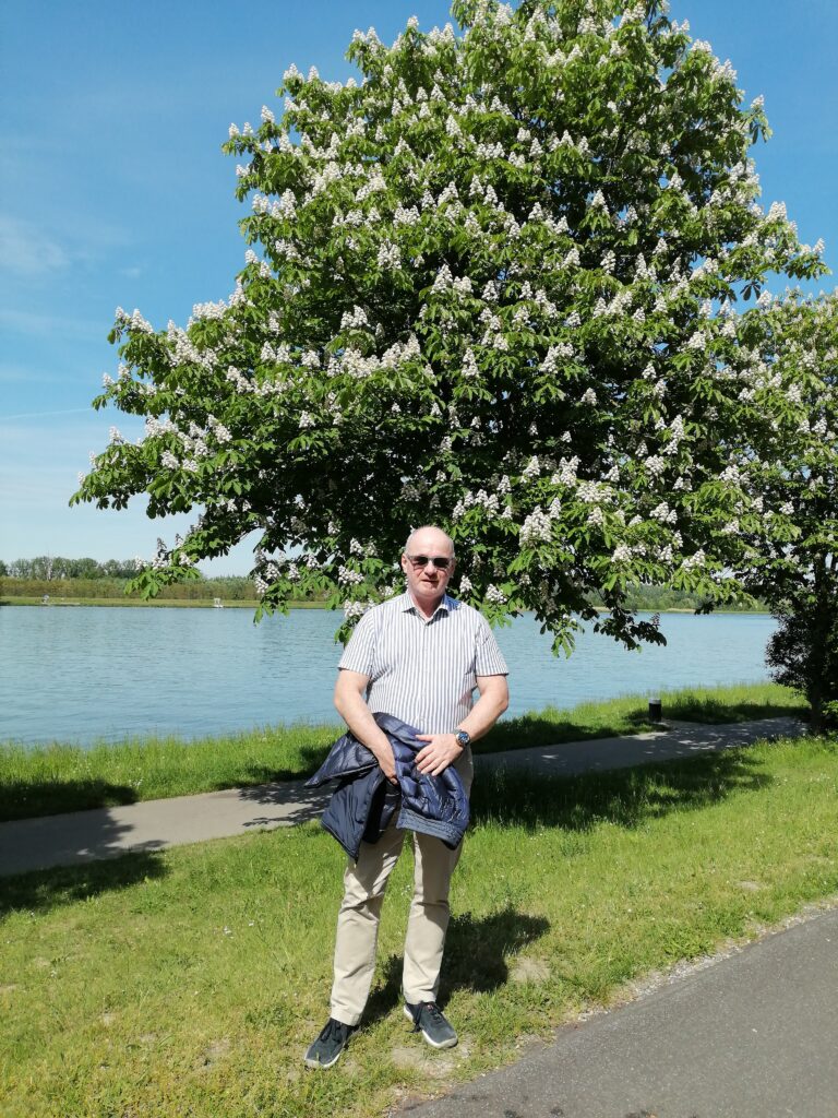 Zwischenstopp am Radweg