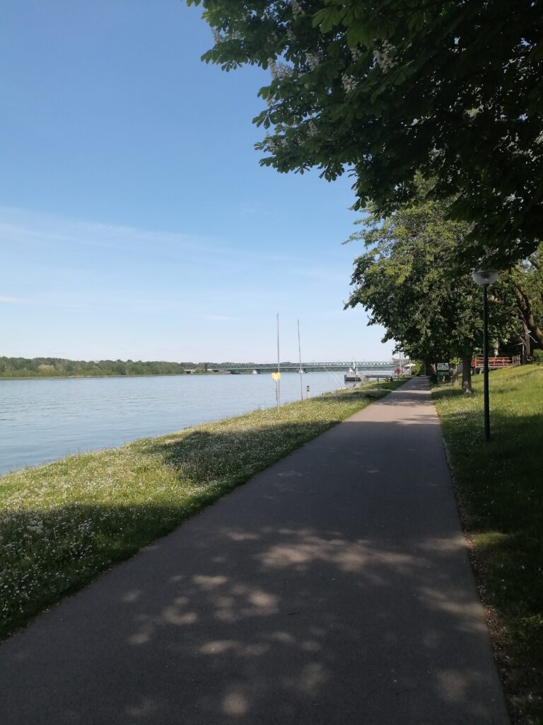 Blick RIchtung Tulln Zentrum 